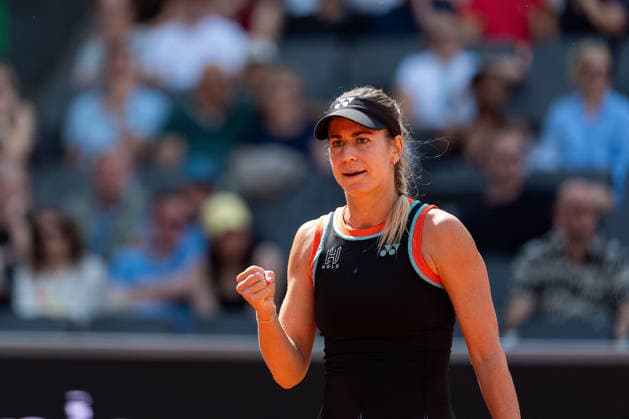 Anna Bondar (HUN) im Bild, Jubel, Freude, Emotion, Geste, GER, Elina Awanessjan vs Anna Bondar, Tennis, MSC Hamburg Ladies Open WTA, Tennis Damen 250, Halbfinale, 25.07.2026 GER, Elina Awanessjan vs Anna Bondar, Tennis, MSC Hamburg Ladies Open WTA 250, Halbfinale, 25.07.2026 Hamburg *** Anna Bondar (HUN) in the photo, celebration, joy, emotion, gesture, GER, Elina Awanessjan vs. Anna Bondar, tennis, MSC Hamburg Ladies Open WTA 250, semifinals, July 25, 2026, GER, Elina Awanessjan vs. Anna Bondar, tennis, MSC Hamburg Ladies Open WTA 250, semifinals, July 25, 2026, Hamburg Copyright: xEibner-Pressefoto MaxxVincenx EP_MVN
