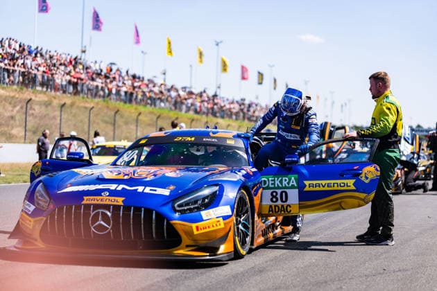 DTM, 9. + 10. Rennen Oschersleben 2026 80 Mercedes-AMG GT3 EVO, Winward Racing: Maro Engel - picture by Gruppe C Photography Oschersleben Motorsportarena Oschersleben Deutschland Copyright: xGruppexCxPhotographyx