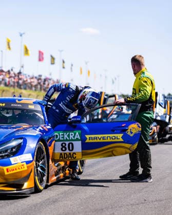 DTM, 9. + 10. Rennen Oschersleben 2026 80 Mercedes-AMG GT3 EVO, Winward Racing: Maro Engel - picture by Gruppe C Photography Oschersleben Motorsportarena Oschersleben Deutschland Copyright: xGruppexCxPhotographyx