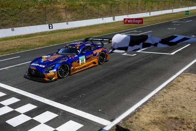 DTM, 9. + 10. Rennen Oschersleben 2026 80 Mercedes-AMG GT3 EVO, Winward Racing: Maro Engel - picture by Gruppe C Photography Oschersleben Motorsportarena Oschersleben Deutschland Copyright: xGruppexCxPhotographyx