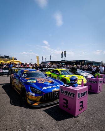 DTM, 9. + 10. Rennen Oschersleben 2026 80 Mercedes-AMG GT3 EVO, Winward Racing: Maro Engel - picture by Gruppe C Photography Oschersleben Motorsportarena Oschersleben Deutschland Copyright: xGruppexCxPhotographyx