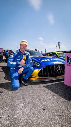 DTM, 9. + 10. Rennen Oschersleben 2026 80 Mercedes-AMG GT3 EVO, Winward Racing: Maro Engel - picture by Gruppe C Photography Oschersleben Motorsportarena Oschersleben Deutschland Copyright: xGruppexCxPhotographyx