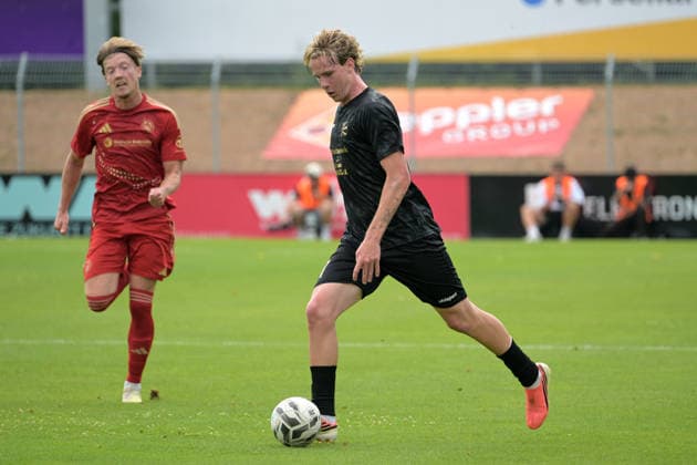 Louis Leberer (FC 08 Villingen, 17) FC 08 Villingen vs. Delay Sports Berlin , Fussball, Vorbereitung, Testspiel, Saison 2026 2027, 25.07.2026 FC 08 Villingen vs. Delay Sports Berlin , Fussball, Vorbereitung, Testspiel, Saison 2026 2027, 25.07.2026 Villingen *** Louis Leberer FC 08 Villingen, 17 FC 08 Villingen vs. Delay Sports Berlin, Soccer, Preseason, Friendly, 2026–2027 Season, July 25, 2026, FC 08 Villingen vs. Delay Sports Berlin, Soccer, Preseason, Friendly Match, 2026–2027 Season, July 25, 2026, Villingen Copyright: xEibner-Pressefotox EP_TBR