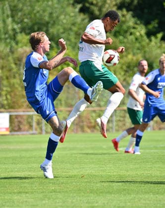 25.07.2026 - Fussball - Saison 2026 2027 - Testspiel Freundschaftsspiel Vorbereitungsspiel - TSG 1899 Hoffenheim - SpVgg Greuther Fürth ( Kleeblatt ) - - Sportfoto Zink - xwoxzix - regulations prohibit any use of photographs as image sequences and or quasi-video - only for editorial use - Wouter Burger (18, TSG 1899 Hoffenheim ) Sacha Banse Bansé (6, SpVgg Greuther Fürth ) *** July 25, 2026 Soccer Season 2026–2027 Exhibition Match Friendly Match Preseason Match TSG 1899 Hoffenheim SpVgg Greuther Fürth Kleeblatt Sports Photo Zink xwoxzix Regulations prohibit any use of photographs as image sequences and or quasi-video For editorial use only. Wouter Burger 18, TSG 1899 Hoffenheim; Sacha Banse Bansé 6, SpVgg Greuther Fürth