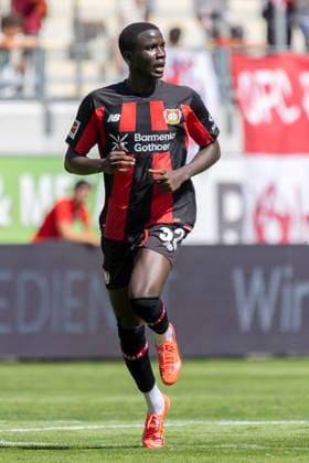 Testspiel: Kickers Offenbach - Bayer Leverkusen, 25.07.2026 Abdoulaye Faye (Bayer 04 Leverkusen 32), Freisteller Portrait Porträt, Kickers Offenbach - Bayer Leverkusen, Offenbach, Plutos Stadion am Bieberer Berg, 25.7.2026 *** Friendly Match: Kickers Offenbach vs. Bayer Leverkusen, July 25, 2026; Abdoulaye Faye, Bayer 04 Leverkusen, age 32; Close-up Portrait; Kickers Offenbach vs. Bayer Leverkusen; Offenbach; Pluto Stadium at Bieberer Berg, July 25, 2026 Copyright: xBEAUTIFULxSPORTS Gawlikx