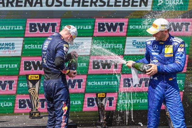 DTM, 9. + 10. Rennen Oschersleben 2026 80 Mercedes-AMG GT3 EVO, Winward Racing: Maro Engel - picture by Gruppe C Photography Oschersleben Motorsportarena Oschersleben Deutschland Copyright: xGruppexCxPhotographyx