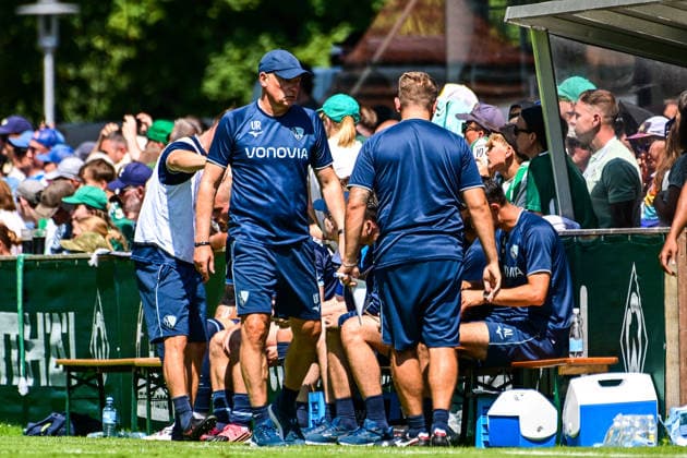 25.07.2026, AUT, Fußball, Herren, 1. Bundesliga, FSP, Saison 2026 2027, Zell am Ziller, SV Werder Bremen vs VfL Bochum Uwe Rösler (Bochum) Zell am Ziller Parkstadion Tirol Österreich *** July 25, 2026, Austria, Soccer, Men s, 1. Bundesliga, FSP, 2026–2027 Season, Zell am Ziller, SV Werder Bremen vs. VfL Bochum, Uwe Rösler, Bochum, Zell am Ziller, Parkstadion, Tyrol, Austria Copyright: xNordphotox xHafnerx