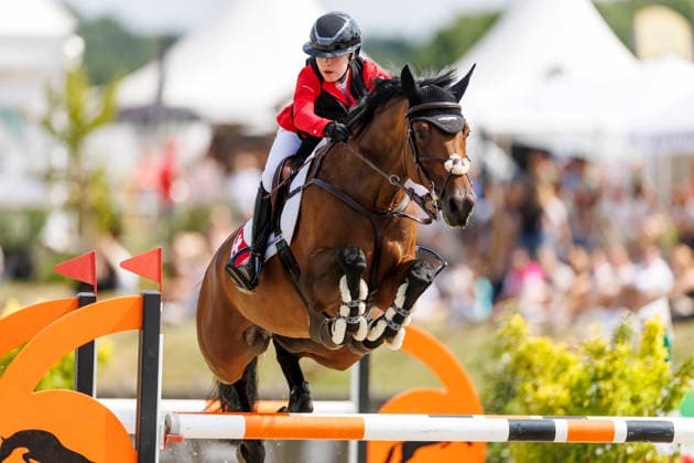 HAGEN a.T.W. - FEI Jumping European Championship, EM, Europameisterschaft Children, Juniors and Young Rider 2026, HAGEN a.T.W. - FEI Jumping European Championship Children, Juniors and Young Rider 2026 AMSLER Alessia (SUI), Lady Dallas Final Individual Einzelfinale CH-EU-Ch-S - Children Final Individuals over two rounds - FIRST ROUND Hagen a.T.W., Reitanlage Haunhorst 25. July 2026 - *** HAGEN a T W FEI Jumping European Championship for Children, Juniors, and Young Riders 2026, HAGEN a T W FEI Jumping European Championship for Children, Juniors, and Young Riders 2026 AMSLER Alessia SUI, Lady Dallas Final Individual CH EU Ch S Children Final Individuals over two rounds FIRST ROUND Hagen a T W, Haunhorst Equestrian Center, July 25, 2026