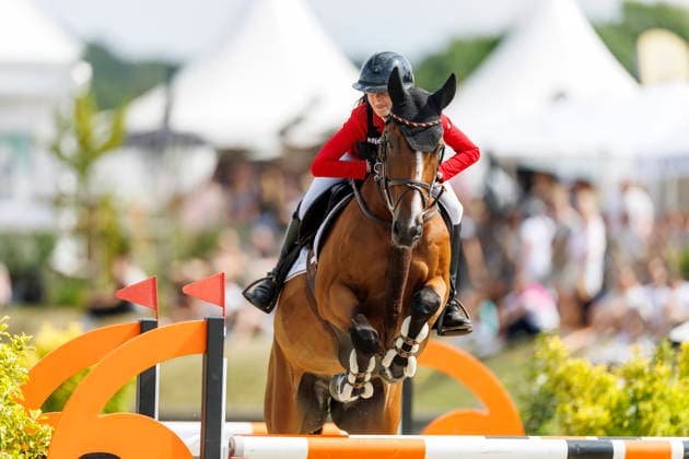 HAGEN a.T.W. - FEI Jumping European Championship, EM, Europameisterschaft Children, Juniors and Young Rider 2026, HAGEN a.T.W. - FEI Jumping European Championship Children, Juniors and Young Rider 2026 OSING Mila (GER), Capitaine Final Individual Einzelfinale CH-EU-Ch-S - Children Final Individuals over two rounds - FIRST ROUND Hagen a.T.W., Reitanlage Haunhorst 25. July 2026 - *** HAGEN a T W FEI Jumping European Championship for Children, Juniors, and Young Riders 2026, HAGEN a T W FEI Jumping European Championship for Children, Juniors, and Young Riders 2026 OSING Mila GER, Team Captain Individual Final CH EU Ch S Children’s Individual Final over two rounds FIRST ROUND Hagen a T W, Haunhorst Equestrian Center, July 25, 2026