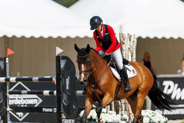 HAGEN a.T.W. - FEI Jumping European Championship, EM, Europameisterschaft Children, Juniors and Young Rider 2026, HAGEN a.T.W. - FEI Jumping European Championship Children, Juniors and Young Rider 2026 OSING Mila (GER), Capitaine Final Individual Einzelfinale CH-EU-Ch-S - Children Final Individuals over two rounds - FIRST ROUND Hagen a.T.W., Reitanlage Haunhorst 25. July 2026 - *** HAGEN a T W FEI Jumping European Championship for Children, Juniors, and Young Riders 2026, HAGEN a T W FEI Jumping European Championship for Children, Juniors, and Young Riders 2026 OSING Mila GER, Team Captain Individual Final CH EU Ch S Children’s Individual Final over two rounds FIRST ROUND Hagen a T W, Haunhorst Equestrian Center, July 25, 2026