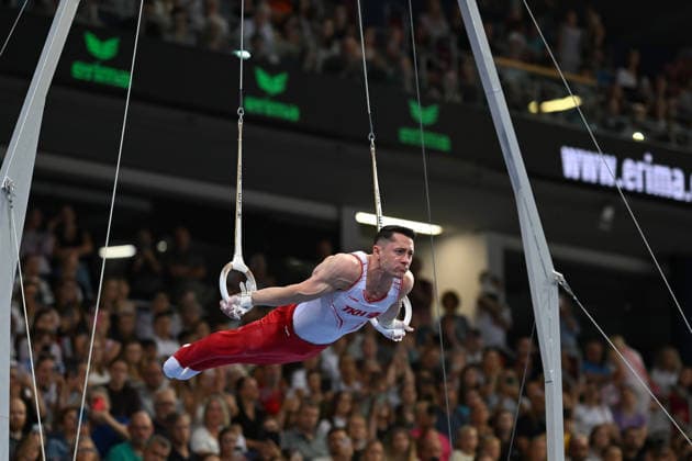 Andreas Toba (Turn-Klubb zu Hannover 1858) DIE FINALS 2026 - Deutsche Meisterschaften Geraeteturnen Geraetefinals Maenner, 25.07.2026 DIE FINALS 2026 - Deutsche Meisterschaften Geraeteturnen Geraetefinals Maenner, 25.07.2026 Hannover *** Andreas Toba Gymnastics Club Hannover 1858 THE FINALS 2026 German Artistic Gymnastics Championships Men s Apparatus Finals, July 25, 2026 THE FINALS 2026 German Artistic Gymnastics Championships Apparatus Finals Men, July 25, 2026 Hanover Copyright: xEibner-Pressefoto xHoepnerx EP_PHR