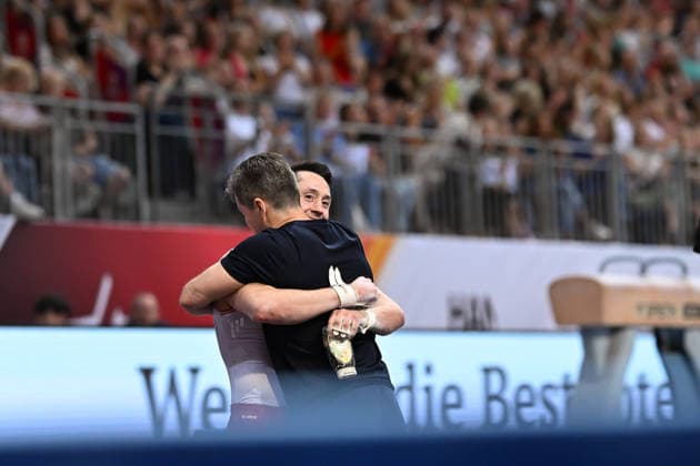 Andreas Toba (Turn-Klubb zu Hannover 1858) DIE FINALS 2026 - Deutsche Meisterschaften Geraeteturnen Geraetefinals Maenner, 25.07.2026 DIE FINALS 2026 - Deutsche Meisterschaften Geraeteturnen Geraetefinals Maenner, 25.07.2026 Hannover *** Andreas Toba Gymnastics Club Hannover 1858 THE FINALS 2026 German Artistic Gymnastics Championships Men s Apparatus Finals, July 25, 2026 THE FINALS 2026 German Artistic Gymnastics Championships Apparatus Finals Men, July 25, 2026 Hanover Copyright: xEibner-Pressefoto xHoepnerx EP_PHR