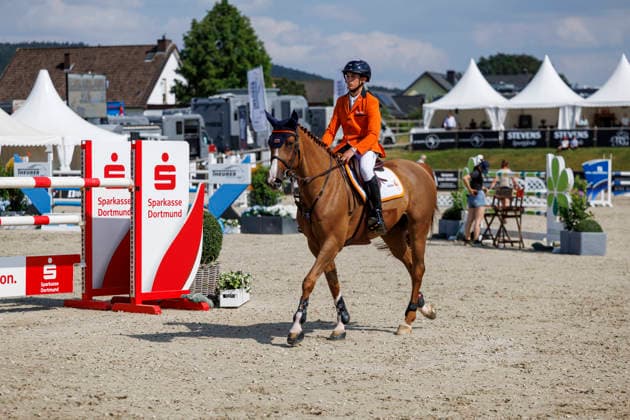 HAGEN a.T.W. - FEI Jumping European Championship, EM, Europameisterschaft Children, Juniors and Young Rider 2026, HAGEN a.T.W. - FEI Jumping European Championship Children, Juniors and Young Rider 2026 MANSUR Pedro (NED), Hotmail des Forets Final Individual Einzelfinale CH-EU-Ch-S - Children Final Individuals over two rounds - FIRST ROUND Hagen a.T.W., Reitanlage Haunhorst 25. July 2026 - *** HAGEN a T W FEI Jumping European Championship for Children, Juniors, and Young Riders 2026, HAGEN a T W FEI Jumping European Championship for Children, Juniors and Young Riders 2026 MANSUR Pedro NED, Hotmail des Forets Individual Final CH EU Ch S Children’s Individual Final over two rounds FIRST ROUND Hagen a T W, Haunhorst Equestrian Center, July 25, 2026