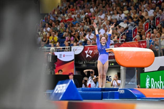Marlene Gotthardt (MTV Stuttgart 1843 e.V.) DIE FINALS 2026 - Deutsche Meisterschaften Geraeteturnen Geraetefinals Frauen, 25.07.2026 DIE FINALS 2026 - Deutsche Meisterschaften Geraeteturnen Geraetefinals Frauen, 25.07.2026 Hannover *** Marlene Gotthardt, MTV Stuttgart 1843 e.V. THE FINALS 2026 German Artistic Gymnastics Championships Women’s Apparatus Finals, July 25, 2026 THE FINALS 2026 German Artistic Gymnastics Championships Women’s Apparatus Finals, July 25, 2026, Hanover Copyright: xEibner-Pressefoto xHoepnerx EP_PHR