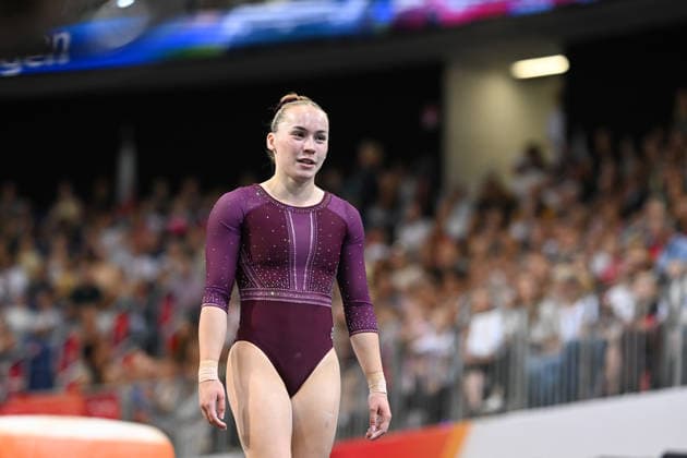 Kathrin Schleenvoigt (Sportverein Leonberg Eltingen e.V.) DIE FINALS 2026 - Deutsche Meisterschaften Geraeteturnen Geraetefinals Frauen, 25.07.2026 DIE FINALS 2026 - Deutsche Meisterschaften Geraeteturnen Geraetefinals Frauen, 25.07.2026 Hannover *** Kathrin Schleenvoigt, Leonberg Eltingen Sports Club e.V. THE FINALS 2026 German Artistic Gymnastics Championships Women’s Apparatus Finals, July 25, 2026 THE FINALS 2026 German Artistic Gymnastics Championships Women’s Apparatus Finals, July 25, 2026, Hanover Copyright: xEibner-Pressefoto xHoepnerx EP_PHR