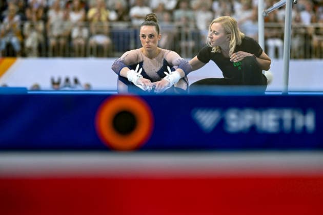 Pauline Schaefer-Betz (KTV Chemnitz e.V.) DIE FINALS 2026 - Deutsche Meisterschaften Geraeteturnen Geraetefinals Frauen, 25.07.2026 DIE FINALS 2026 - Deutsche Meisterschaften Geraeteturnen Geraetefinals Frauen, 25.07.2026 Hannover *** Pauline Schaefer Betz, KTV Chemnitz e.V. THE FINALS 2026 German Artistic Gymnastics Championships Women’s Apparatus Finals, July 25, 2026 THE FINALS 2026 German Artistic Gymnastics Championships Women’s Apparatus Finals, July 25, 2026, Hanover Copyright: xEibner-Pressefoto xHoepnerx EP_PHR