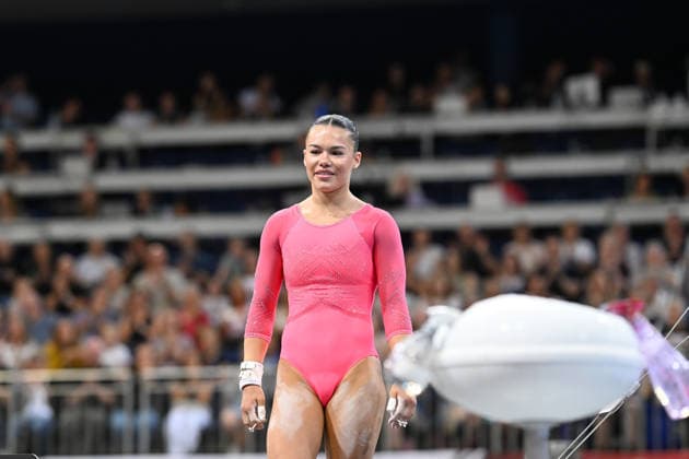 Lara Baumgartl (TuS 1861 Chemnitz-Altendorf e.V.) DIE FINALS 2026 - Deutsche Meisterschaften Geraeteturnen Geraetefinals Frauen, 25.07.2026 DIE FINALS 2026 - Deutsche Meisterschaften Geraeteturnen Geraetefinals Frauen, 25.07.2026 Hannover *** Lara Baumgartl TuS 1861 Chemnitz Altendorf e.V. THE FINALS 2026 German Artistic Gymnastics Championships Women’s Apparatus Finals, July 25, 2026 THE FINALS 2026 German Artistic Gymnastics Championships Women’s Apparatus Finals, July 25, 2026 Hanover Copyright: xEibner-Pressefoto xHoepnerx EP_PHR