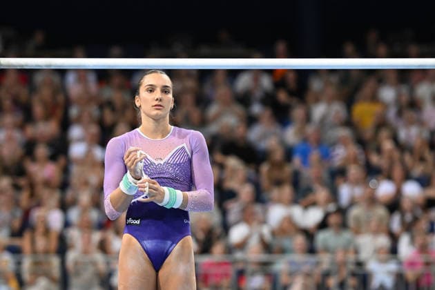 Helen Kevric (MTV Stuttgart 1843 e.V.) DIE FINALS 2026 - Deutsche Meisterschaften Geraeteturnen Geraetefinals Frauen, 25.07.2026 DIE FINALS 2026 - Deutsche Meisterschaften Geraeteturnen Geraetefinals Frauen, 25.07.2026 Hannover *** Helen Kevric MTV Stuttgart 1843 e.V. THE FINALS 2026 German Artistic Gymnastics Championships Women s Apparatus Finals, July 25, 2026 THE FINALS 2026 German Artistic Gymnastics Championships Women s Apparatus Finals, July 25, 2026, Hanover Copyright: xEibner-Pressefoto xHoepnerx EP_PHR