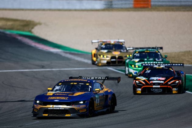 DTM, 9. + 10. Rennen Oschersleben 2026 36 Ford Mustang GT3, HRT Ford Racing: Arjun Maini - picture by Gruppe C Photography Oschersleben Oschersleben Sachsen-Anhalt Germany Copyright: xGruppexCxPhotographyx
