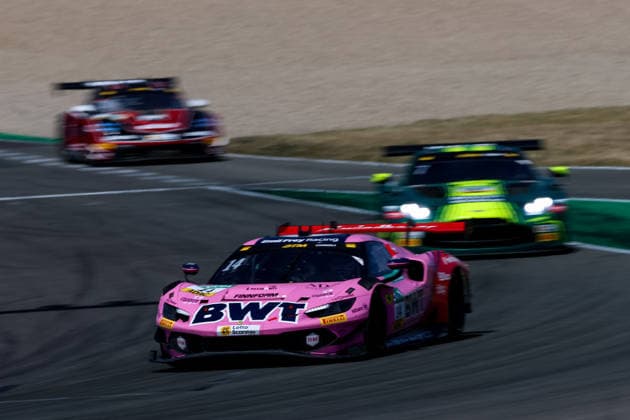 DTM, 9. + 10. Rennen Oschersleben 2026 14 Ferrari 296 GT3 EVO, EMIL FREY RACING: Matteo Cairoli - picture by Gruppe C Photography Oschersleben Oschersleben Sachsen-Anhalt Germany Copyright: xGruppexCxPhotographyx