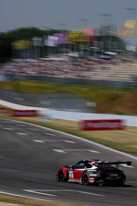 DTM, 9. + 10. Rennen Oschersleben 2026 29 Porsche 911 GT3 R (992), Land Motorsport: Bastian Buus - picture by Gruppe C Photography Oschersleben Oschersleben Sachsen-Anhalt Germany Copyright: xGruppexCxPhotographyx