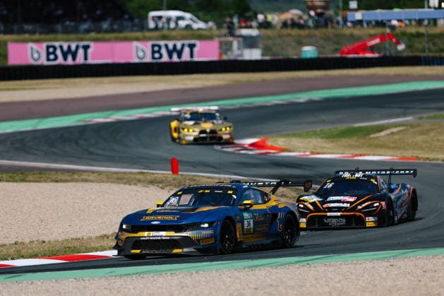 DTM, 9. + 10. Rennen Oschersleben 2026 36 Ford Mustang GT3, HRT Ford Racing: Arjun Maini - picture by Gruppe C Photography Oschersleben Oschersleben Sachsen-Anhalt Germany Copyright: xGruppexCxPhotographyx