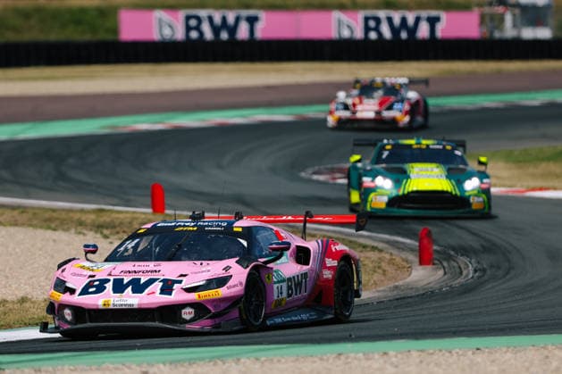 DTM, 9. + 10. Rennen Oschersleben 2026 14 Ferrari 296 GT3 EVO, EMIL FREY RACING: Matteo Cairoli - picture by Gruppe C Photography Oschersleben Oschersleben Sachsen-Anhalt Germany Copyright: xGruppexCxPhotographyx