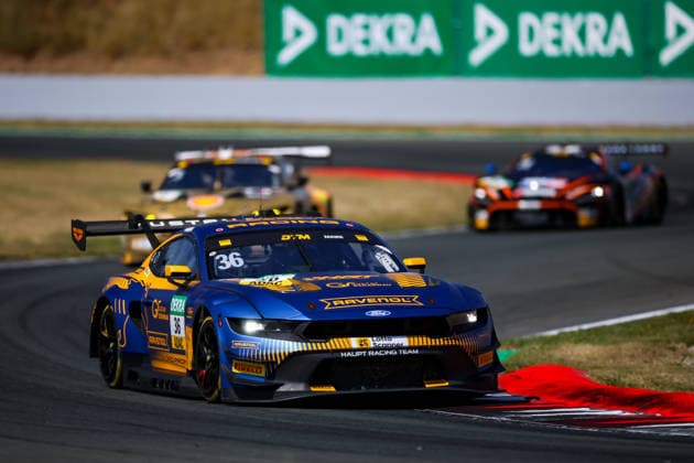 DTM, 9. + 10. Rennen Oschersleben 2026 36 Ford Mustang GT3, HRT Ford Racing: Arjun Maini - picture by Gruppe C Photography Oschersleben Oschersleben Sachsen-Anhalt Germany Copyright: xGruppexCxPhotographyx