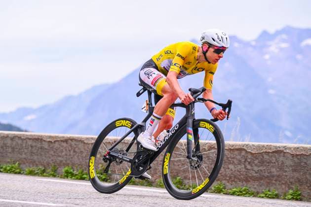 Tour de France 2026 Stage 20 ALPE D HUEZ, FRANCE - JULY 25 : Pogacar Tadej (SLO) of UAE Team Emirates XRG in action during stage 20 of the 113rd edition of Tour de France an UCI World Tour 2.UWT cycling road race stage for Men Elite of 171 km with start in Le Bourg d Oissans and finish in Alpe d Huez on July 25, 2026 in Alpe d Huez, France, 25 07 2026 Alpe d Huez France  Copyright: xGvgx