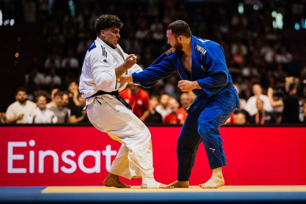 Die Finals 2026 - Judo, Mixed-Team-Meisterschaften, , 25.07.2026 Team Brandenburg gewinnt die deutsche Meisterschaft gegen das Team Niedersachsen im Finale; Die Finals 2026 - Judo, Mixed-Team-Meisterschaften, am 25.07.2026 in der ZAG Arena, Hannover *** The Finals 2026 Artistic Gymnastics, July 25, 2026: Team Brandenburg wins the German championship against Team Lower Saxony in the final of The Finals 2026 Artistic Gymnastics on July 25, 2026, at the ZAG Arena in Hanover Copyright: xBEAUTIFULxSPORTS Tonhäuserx