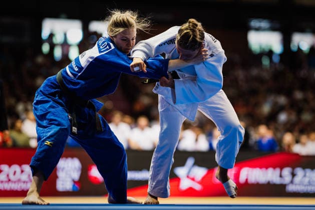 Die Finals 2026 - Judo, Mixed-Team-Meisterschaften, , 25.07.2026 Team Brandenburg gewinnt die deutsche Meisterschaft gegen das Team Niedersachsen im Finale; Die Finals 2026 - Judo, Mixed-Team-Meisterschaften, am 25.07.2026 in der ZAG Arena, Hannover *** The Finals 2026 Artistic Gymnastics, July 25, 2026: Team Brandenburg wins the German championship against Team Lower Saxony in the final of The Finals 2026 Artistic Gymnastics on July 25, 2026, at the ZAG Arena in Hanover Copyright: xBEAUTIFULxSPORTS Tonhäuserx