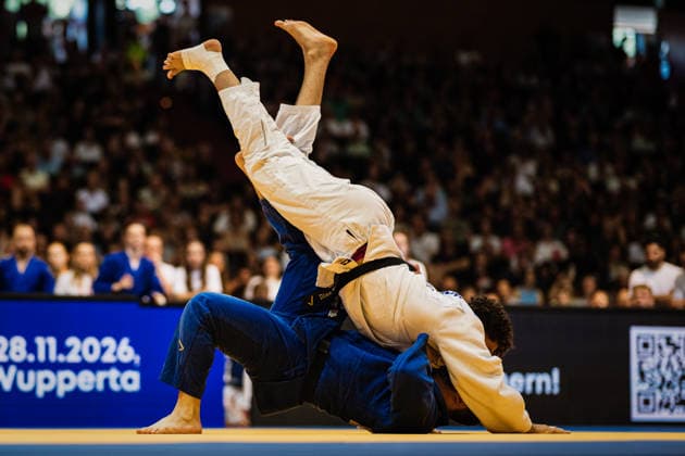 Die Finals 2026 - Judo, 25.07.2026 Team Brandenburg gewinnt die deutsche Meisterschaft gegen das Team Niedersachsen im Finale; Die Finals 2026 - Judo am 25.07.2026 in der Swiss Life Hall, Hannover *** The Finals 2026 Judo, July 25, 2026: Team Brandenburg wins the German championship against Team Lower Saxony in the final of The Finals 2026 Judo on July 25, 2026, at the Swiss Life Hall in Hanover Copyright: xBEAUTIFULxSPORTS Tonhäuserx