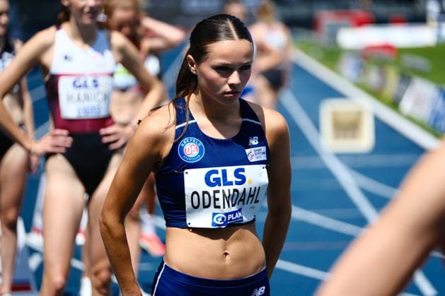 Deutsche Leichtathletik-Meisterschaften; Bochum-Wattenscheid, 25.07.2026 Hannah Odendahl (796, Sportclub Krefeld 1905, Nordrhein-Westfalen) 800m Vorlauf ; Deutsche Leichtathletik-Meisterschaften; Bochum-Wattenscheid, 25.07.2026 *** German Track and Field Championships, Bochum-Wattenscheid, July 25, 2026; Hannah Odendahl 796, Sportclub Krefeld 1905, North Rhine-Westphalia 800m Heats German Track and Field Championships, Bochum-Wattenscheid, July 25, 2026 Copyright: xBEAUTIFULxSPORTS Piepenstockx