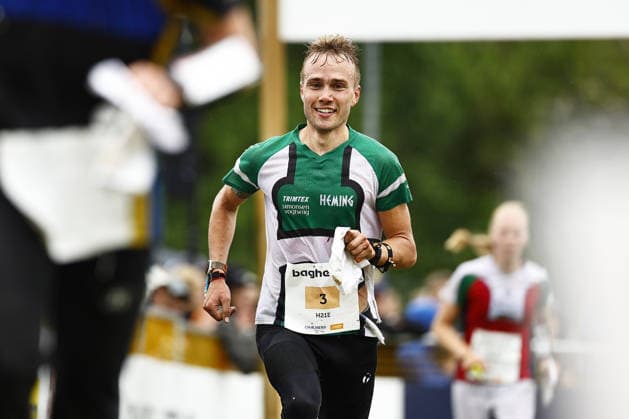 260725 Kasper Harlem Fosser Heming Orientering trea i klassen H21 elit under den sista etappen av O-Ringen den 25 juli 2026 i Göteborg. *** July 25, 2026: Kasper Harlem Fosser Heming placed third in the H21 Elite class during the final stage of O Ringen on July 25, 2026, in Gothenburg  Copyright: PETERxHOLGERSSON BB260725PH047