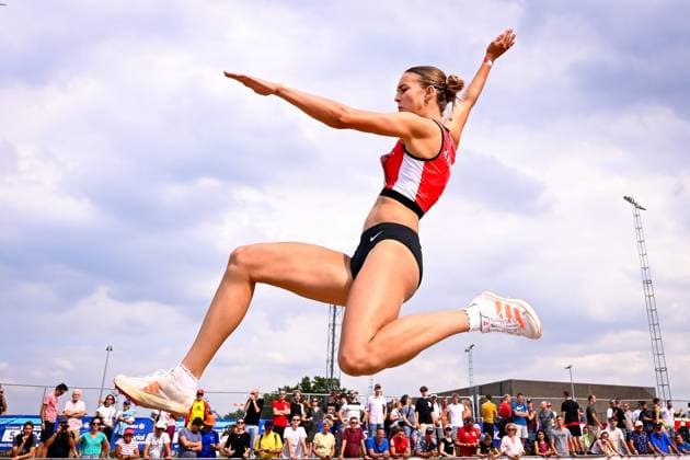 Belgian Athletics Championships day 2 - 25 07 2026 LEUVEN, BELGIUM - JULY 25 : Coenen Amelie during day 1 of the Allianz Belgian Athletics Championships on July 25, 2026 in Leuven, Belgium, 25 07 2026  Copyright: xTomasxSiskx