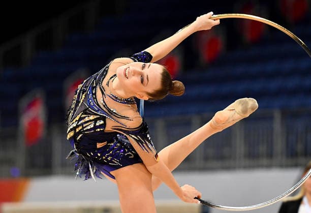 25.07.2026, xhbx, Turnen Rhythmische Sportgymnastik, Deutsche Meisterschaften 2026 v.l. Darja Varfolomeev (TSV Schmiden 1902) Übungen mit dem Reifen (DFL DFB REGULATIONS PROHIBIT ANY USE OF PHOTOGRAPHS as IMAGE SEQUENCES and or QUASI-VIDEO) Hannover *** July 25, 2026, xhbx, Gymnastics, Rhythmic Gymnastics, 2026 German Championships v l Darja Varfolomeev TSV Schmiden 1902 Hoop Routine DFL DFB REGULATIONS PROHIBIT ANY USE OF PHOTOGRAPHS as IMAGE SEQUENCES and or QUASI-VIDEO Hannover