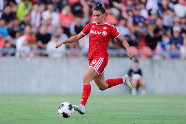 Jovana Damnjanovic (FC Bayern), JULY 25, 2026 - Football Soccer : Allianz Women s Tour 2026 match between RB Omiya Ardija and FC Bayern Munich at NACK5 Stadium in Saitama, Japan.  aflo_339099690 NaokixNishimurax