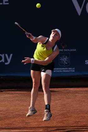 IPA86982162 - Palermo, Italy, July 2026. Country Time Club, Palermo Ladies Open 2026, a professional women s tennis tournament on the WTA, Tennis Damen 125 circuit. In the photo: Rasheeda Mcadoo and Adrien Nagy vs. Anastasia Tikhonova and Tamara Zidansek during the women s doubles final  Copyright: xFedericoxSerra IPAxSportx xx 86982162