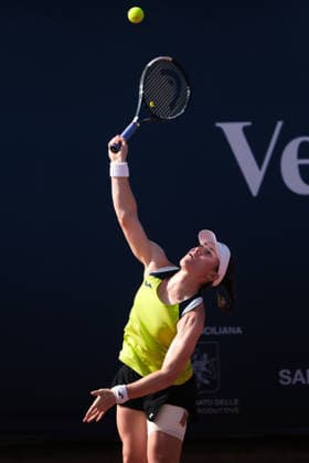 IPA86982156 - Palermo, Italy, July 2026. Country Time Club, Palermo Ladies Open 2026, a women s professional tennis tournament on the WTA, Tennis Damen 125 circuit. In the photo: Rasheeda Mcadoo and Adrien Nagy vs. Anastasia Tikhonova and Tamara Zidansek during the women s doubles final  Copyright: xFedericoxSerra IPAxSportx xx 86982156
