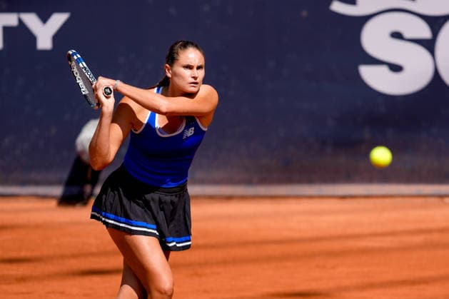 MSC Hamburg Ladies Open - Day 6 Alexandra Panova plays with partner Magali Kempen of Belgium during their semi-final doubles match against Anastasia Detiuc of the Czech Republic and Irina Khromacheva at the 2026 MSC Hamburg Ladies Open women s tennis tournament at Am Rothenbaum in Hamburg, Germany. Hamburg Hamburg Germany  Copyright: xOwenxHammondx originalFilename:hammond-2026msch260725_npfku.jpg
