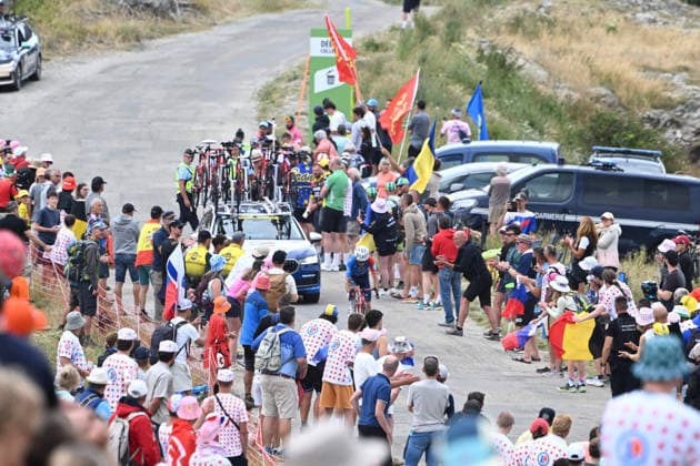 25-07-2026 Tour De France; Tappa 20 Bourg D oisans - L alpe D huez; 2026, Groupama - Fdj United; Martin, Guillaume; Col De Sarenne; 