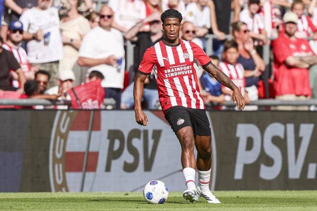 EINDHOVEN , 25-07-2025 , Philips stadium , season 2026 2027 , pre season friendly match , match between PSV and Villarreal CF , picture shows PSV Player Ryan Flamingo PSV - Villarreal (friendly)  x205199817x Copyright: