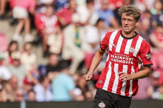 EINDHOVEN , 25-07-2025 , Philips stadium , season 2026 2027 , pre season friendly match , match between PSV and Villarreal CF , picture shows PSV Player Sven Mijnans PSV - Villarreal (friendly)  x205199846x Copyright: