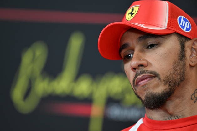 F1 Grand Prix Of Hungary 2026 - Qualifying MOGYOROD, HUNGARY - JULY 25: Lewis Hamilton of Great Britain and Scuderia Ferrari speaks to journalists during the official post-qualifying press conference, PK, Pressekonferenz for the Formula 1 Hungarian Grand Prix 2026 at Hungaroring on July 25, 2026 in Mogyorod, Hungary. Hamilton secured a front-row start by qualifying second on the grid. Mogyorod Hungary  Copyright: xArturxWidakx originalFilename:widak-f1grandp260725_npls2.jpg