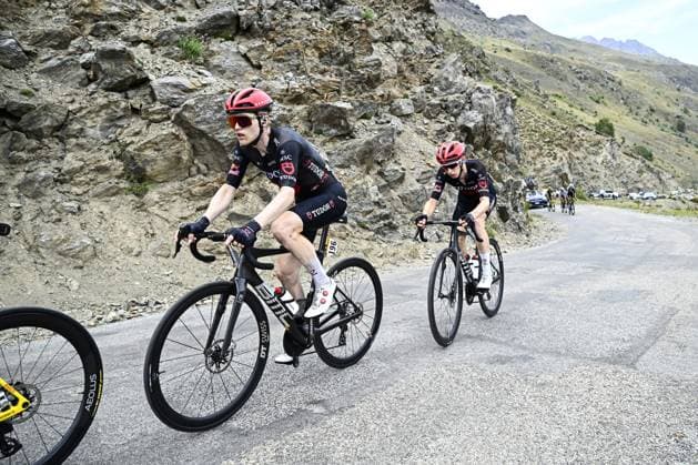 Australian Michael Storer of Tudor Pro Cycling Team pictured in action during stage 20 of the 2026 Tour de France cycling race, a stage of 171km Le Bourg d Oisans to Alpe d Huez, on Saturday 25 July 2026. The 113th edition of the Tour de France starts on Saturday 4 July in Barcelona, Spain, and will finish in Paris, France on the 26th of July. JASPERxJACOBS  x182026189x