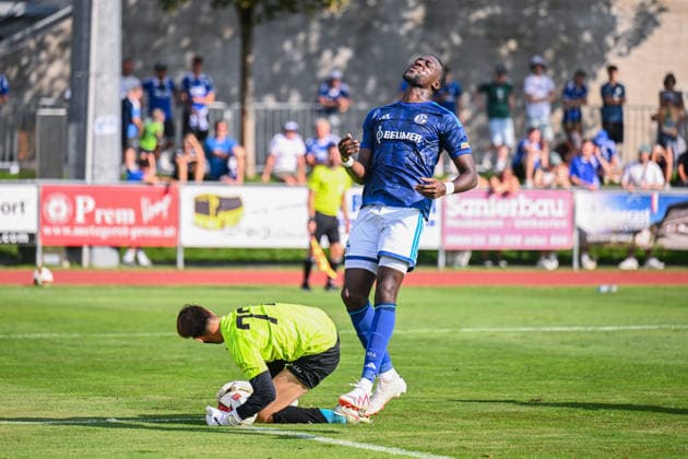 25.07.2026, Fussball, Saison 2026 2027, Vorbereitung, Testspiel: Fagiano Okayama - FC Schalke 04, Bryan Lasme (FC Schalke 04) xRHR-FOTO YYx *** July 25, 2026, Soccer, 2026–2027 Season, Preseason, Friendly Match: Fagiano Okayama vs. FC Schalke 04, Bryan Lasme, FC Schalke 04 xRHR PHOTO YYx Copyright: KROEGER RHR-FOTOx RHR-FOTO YY
