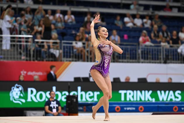 Viktoria Steinfeld (TSV Schmiden 1902 e.V.) DIE FINALS 2026 - Deutsche Meisterschaften Rhythmische Sportgymnastik Mehrkampf, 25.07.2026 DIE FINALS 2026 - Deutsche Meisterschaften Rhythmische Sportgymnastik Mehrkampf, 25.07.2026 Hannover *** Viktoria Steinfeld TSV Schmiden 1902 e.V. THE FINALS 2026 German Rhythmic Gymnastics Championships – All-Around, July 25, 2026 THE FINALS 2026 German Rhythmic Gymnastics Championships – All-Around, July 25, 2026, Hanover Copyright: xEibner-Pressefoto xHoepnerx EP_PHR