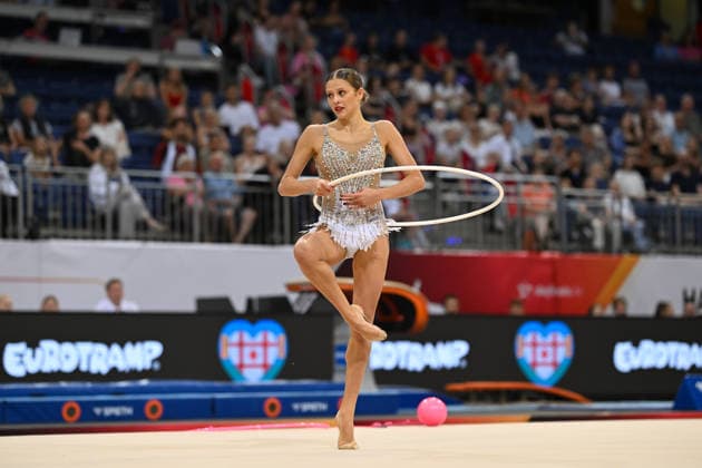 Anastasia Simakova (TSV Schmiden 1902 e.V.) DIE FINALS 2026 - Deutsche Meisterschaften Rhythmische Sportgymnastik Mehrkampf, 25.07.2026 DIE FINALS 2026 - Deutsche Meisterschaften Rhythmische Sportgymnastik Mehrkampf, 25.07.2026 Hannover *** Anastasia Simakova TSV Schmiden 1902 e.V. THE FINALS 2026 German Rhythmic Gymnastics Championships – All-Around, July 25, 2026 THE FINALS 2026 German Rhythmic Gymnastics Championships – All-Around, July 25, 2026, Hanover Copyright: xEibner-Pressefoto xHoepnerx EP_PHR
