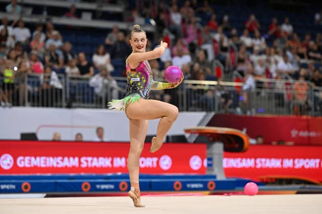 Margarita Kolosov (SC Potsdam) DIE FINALS 2026 - Deutsche Meisterschaften Rhythmische Sportgymnastik Mehrkampf, 25.07.2026 DIE FINALS 2026 - Deutsche Meisterschaften Rhythmische Sportgymnastik Mehrkampf, 25.07.2026 Hannover *** Margarita Kolosov, SC Potsdam, THE FINALS 2026 German Rhythmic Gymnastics Championships – All-Around, July 25, 2026, THE FINALS 2026 German Rhythmic Gymnastics Championships – All-Around, July 25, 2026, Hanover Copyright: xEibner-Pressefoto xHoepnerx EP_PHR
