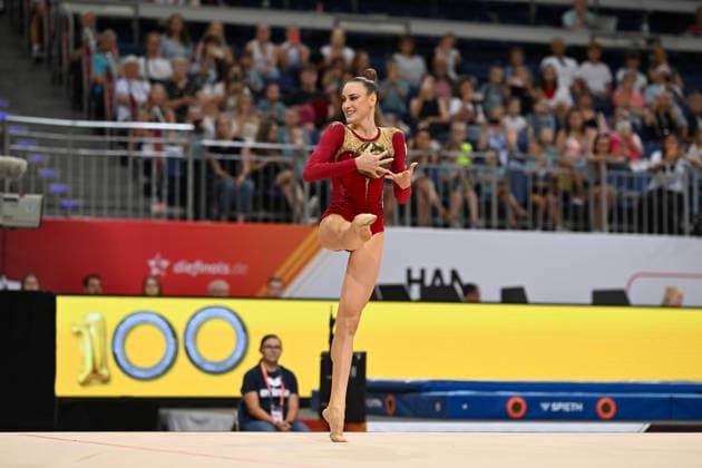 Darja Varfolomeev (TSV Schmiden 1902 e.V.) DIE FINALS 2026 - Deutsche Meisterschaften Rhythmische Sportgymnastik Mehrkampf, 25.07.2026 DIE FINALS 2026 - Deutsche Meisterschaften Rhythmische Sportgymnastik Mehrkampf, 25.07.2026 Hannover *** Darja Varfolomeev TSV Schmiden 1902 e.V. THE FINALS 2026 German Rhythmic Gymnastics Championships – All-Around, July 25, 2026 THE FINALS 2026 German Rhythmic Gymnastics Championships – All-Around, July 25, 2026, Hanover Copyright: xEibner-Pressefoto xHoepnerx EP_PHR